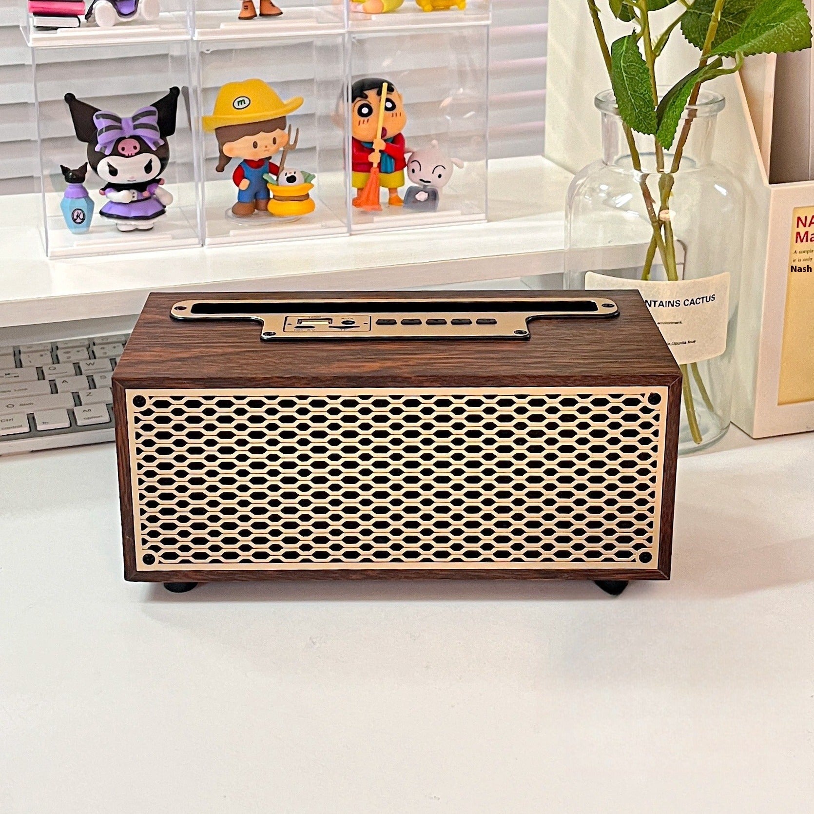 Retro Wooden Wireless Bluetooth Speaker