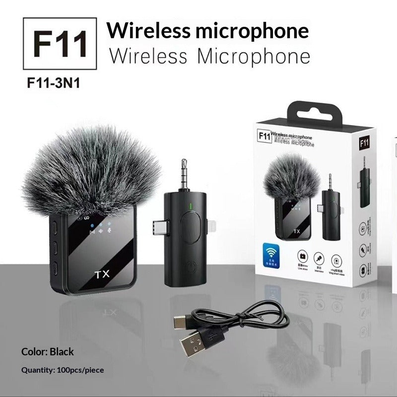 Mini Wireless Lavalier Microphone