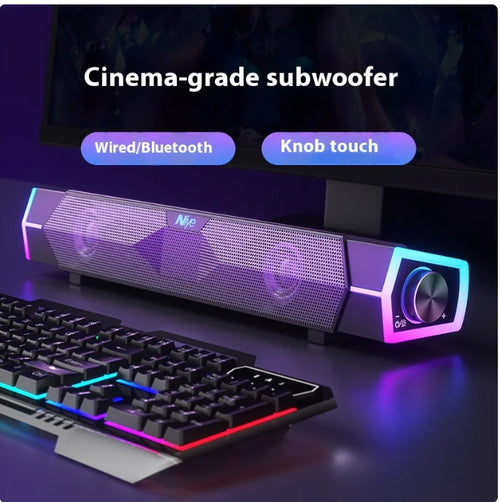 Bluetooth Dual Subwoofer Surround Speaker