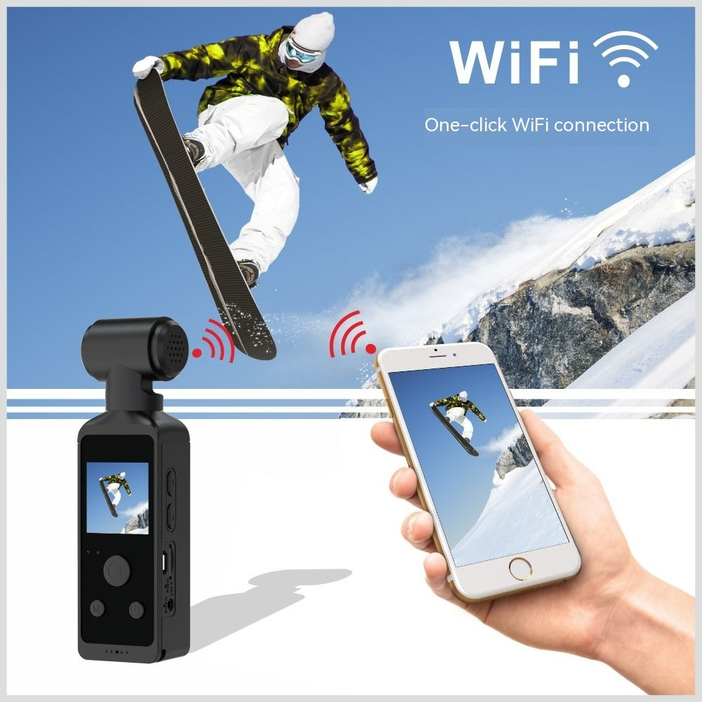 270° Rotating 4K Pocket Sports Camera