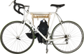 The Roadie bike shelf