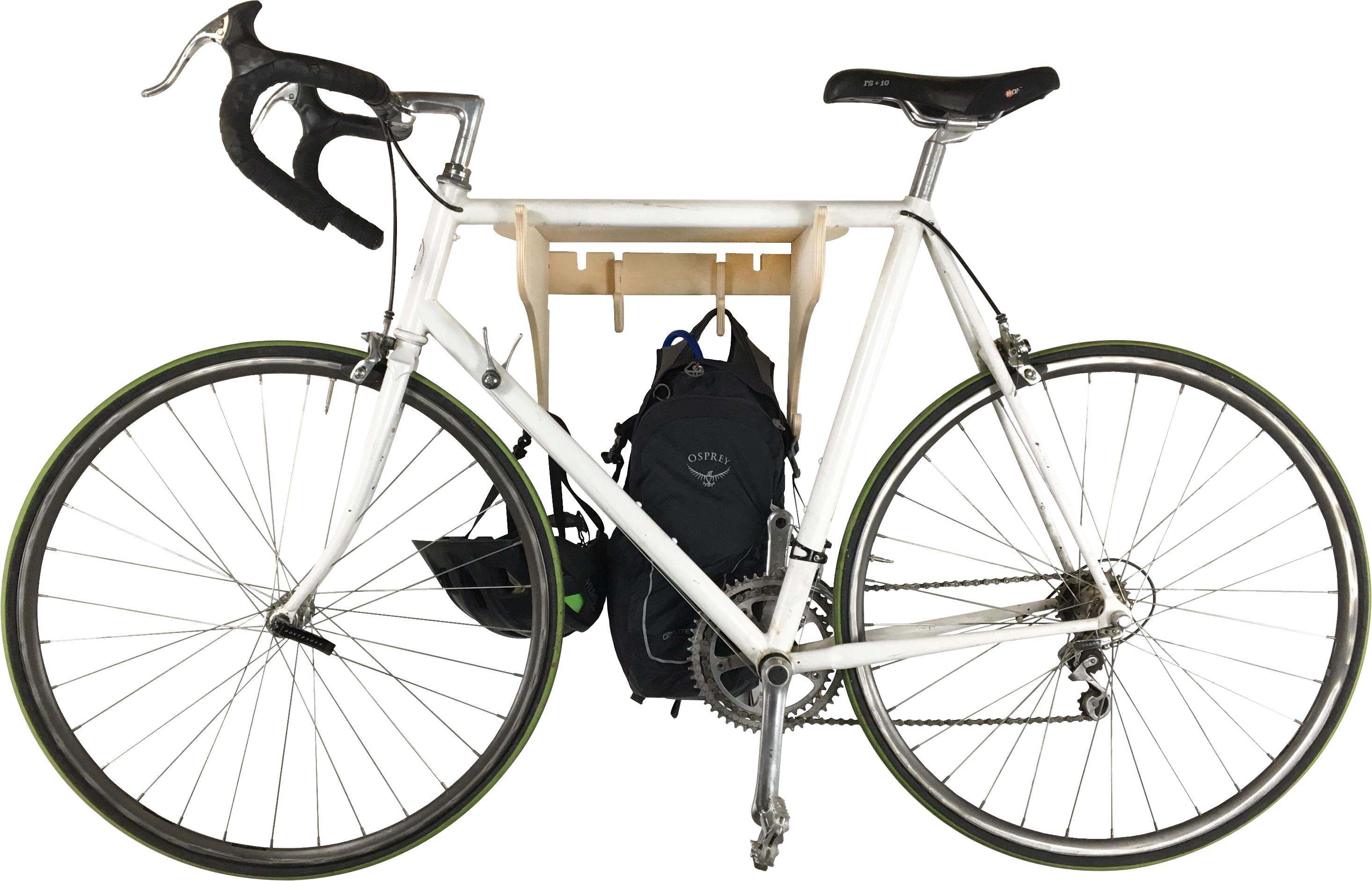 The Roadie bike shelf