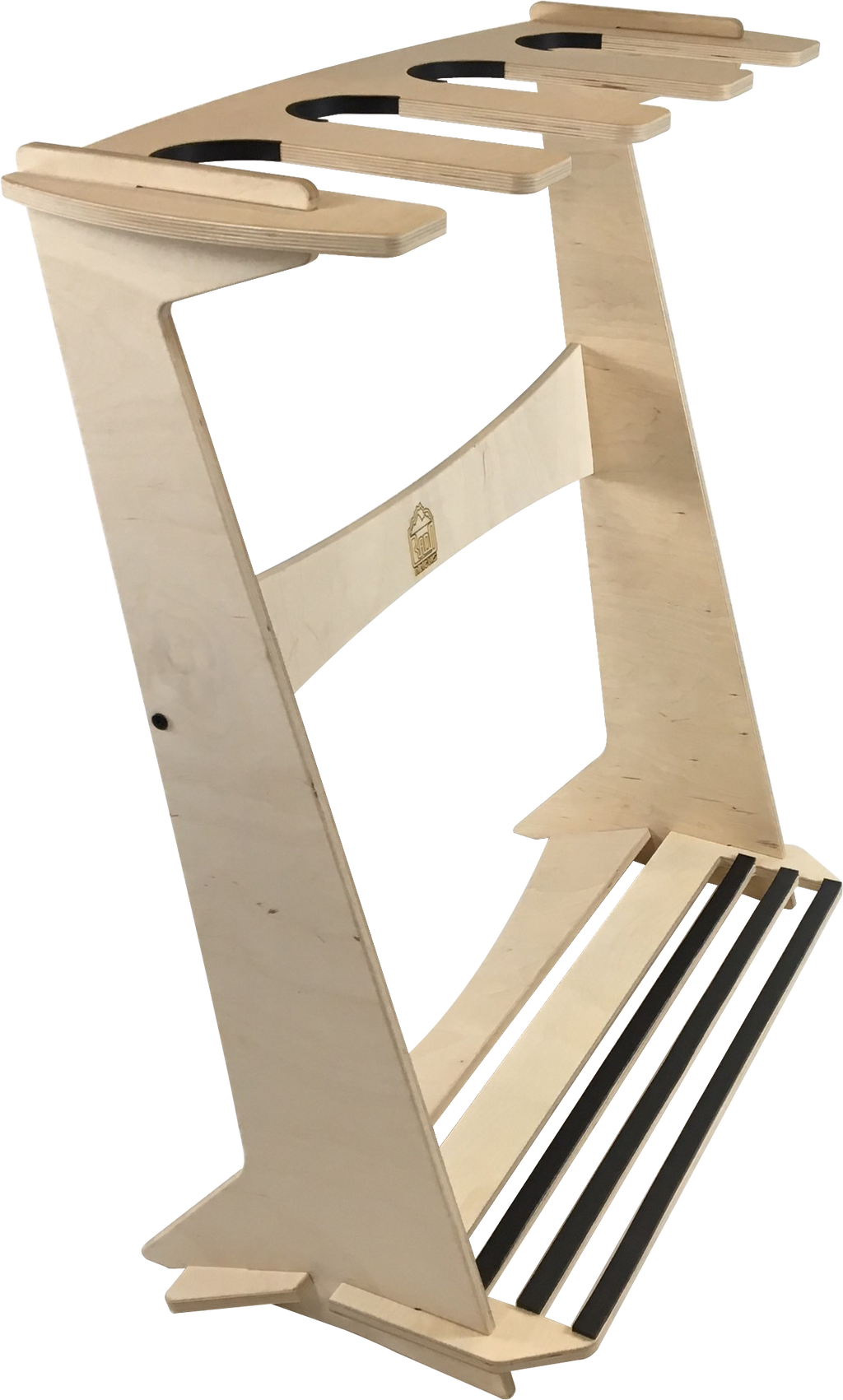 THE PACIFICA freestanding surfboard rack